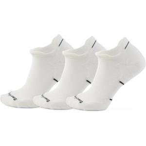 Smartwool Women’s Run Targeted Cushion Low Ankle Socks(Black-white-3pk)
