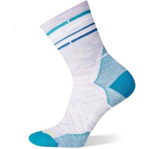 Smartwool Women’s Run Zero Cushion Mid Crew Socks(Purple Eclipse)