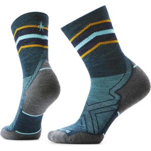 Smartwool womens Run Targeted Cushion Mid Crew(Twilight Blue)