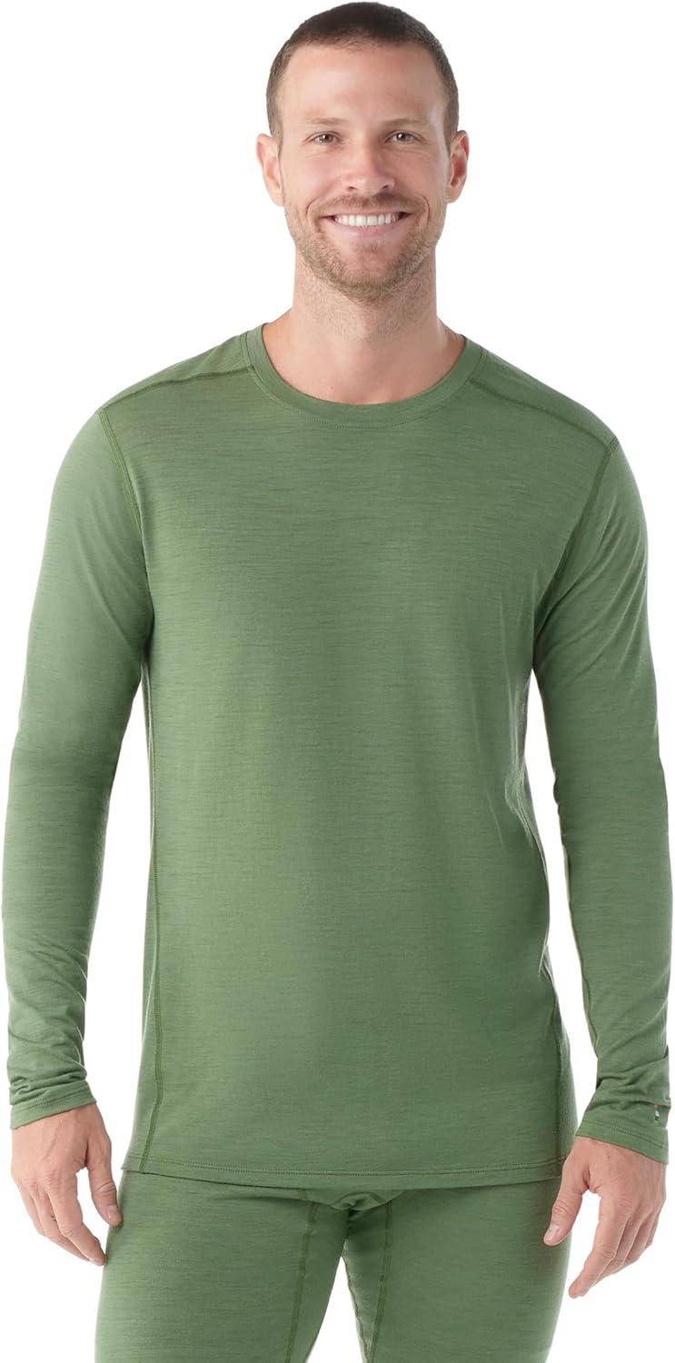 image:imageSmartWool Mens Classic AllSeason Merino Base Layer Long SleeveFern Green