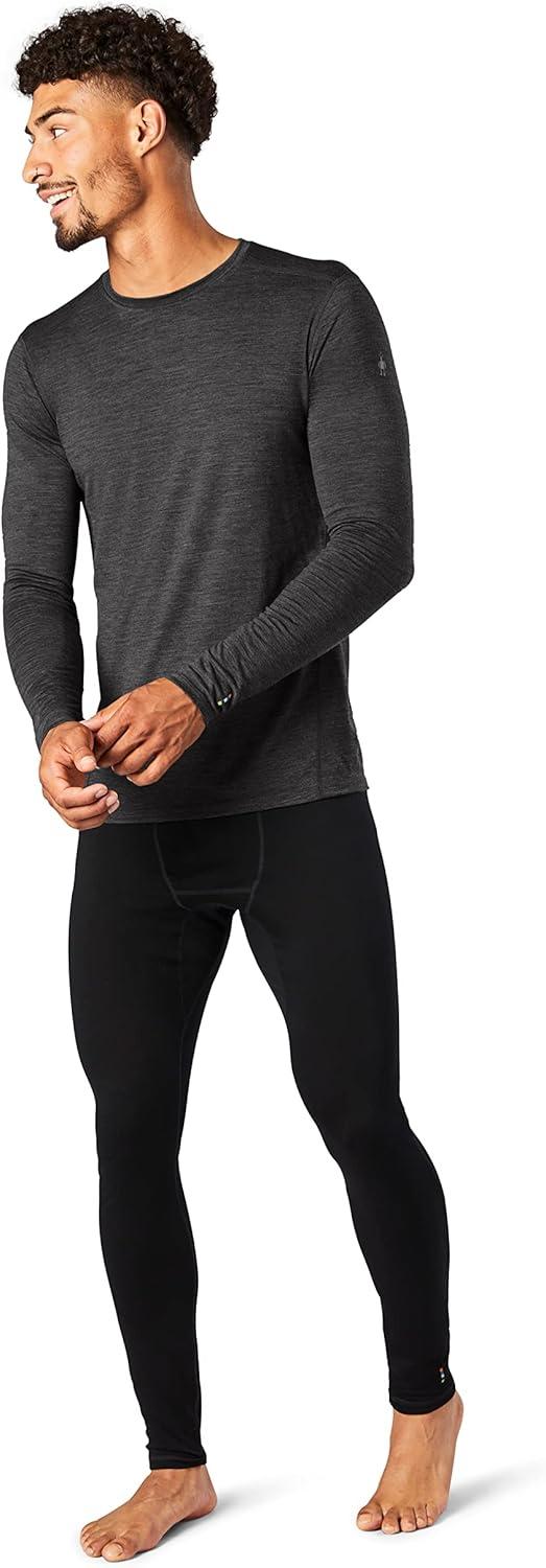 image:imageSmartWool Mens Classic AllSeason Merino Base Layer Long SleeveIron Heather