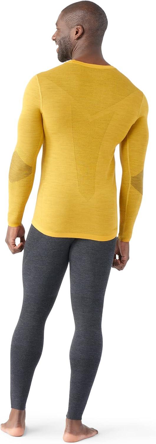 image:imageSmartWool Mens Intraknit Thermal Merino Base Layer CrewHoney Gold