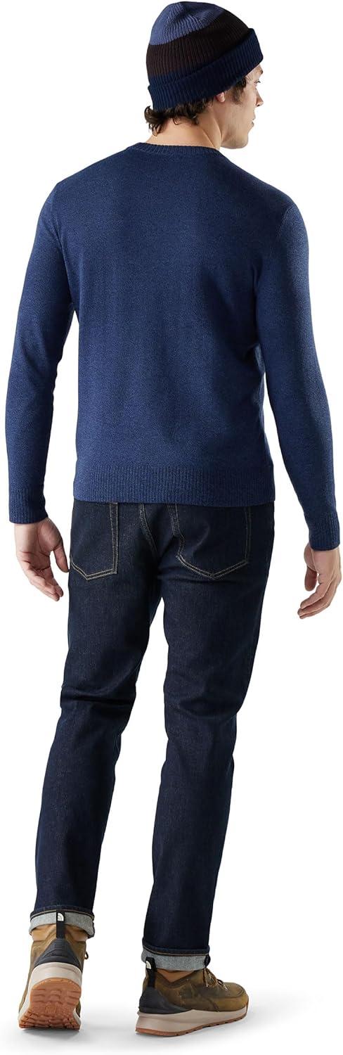 image:imageSmartWool Mens Sparwood Crew SweaterDeep NavyNightfall Blue