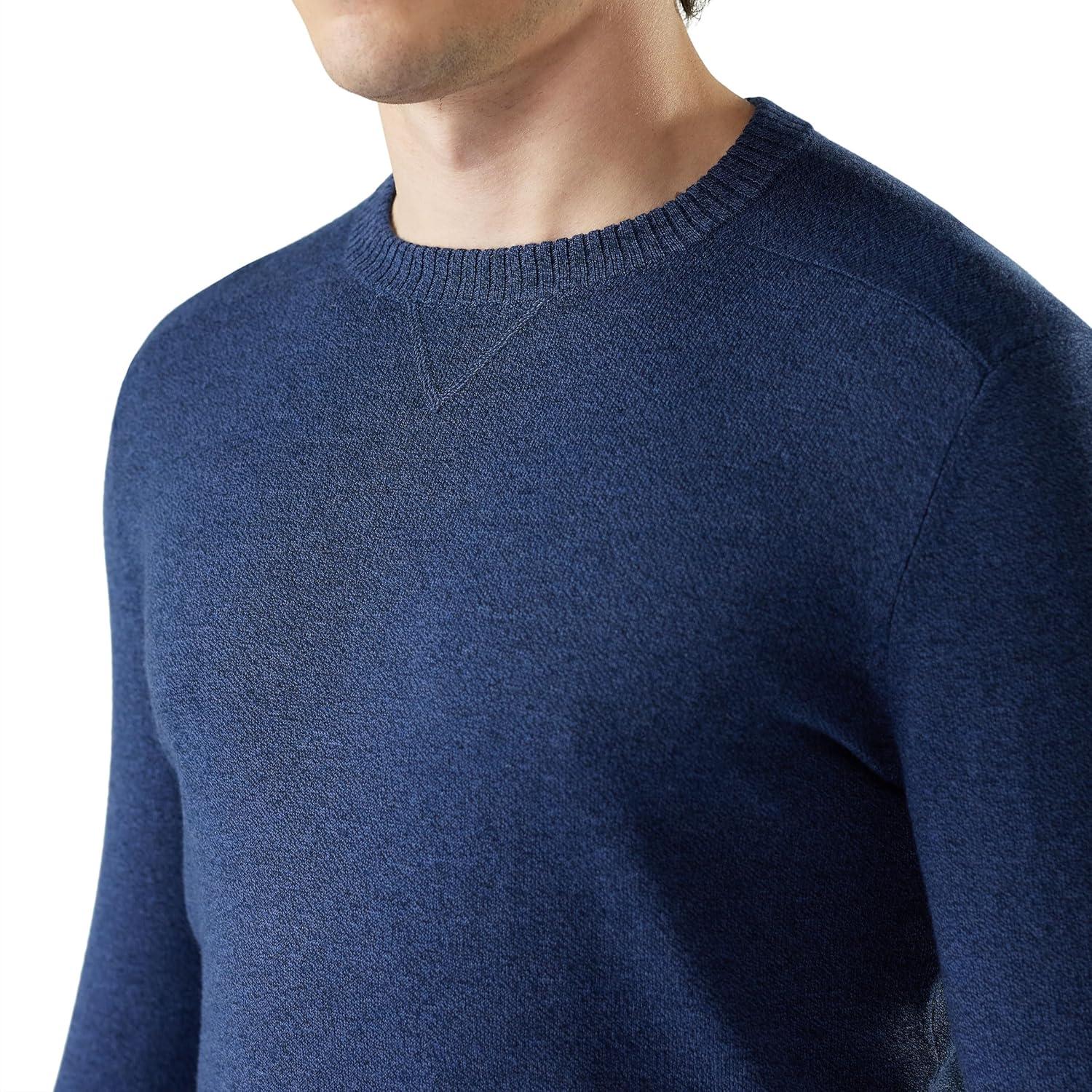 image:imageSmartWool Mens Sparwood Crew SweaterDeep NavyNightfall Blue