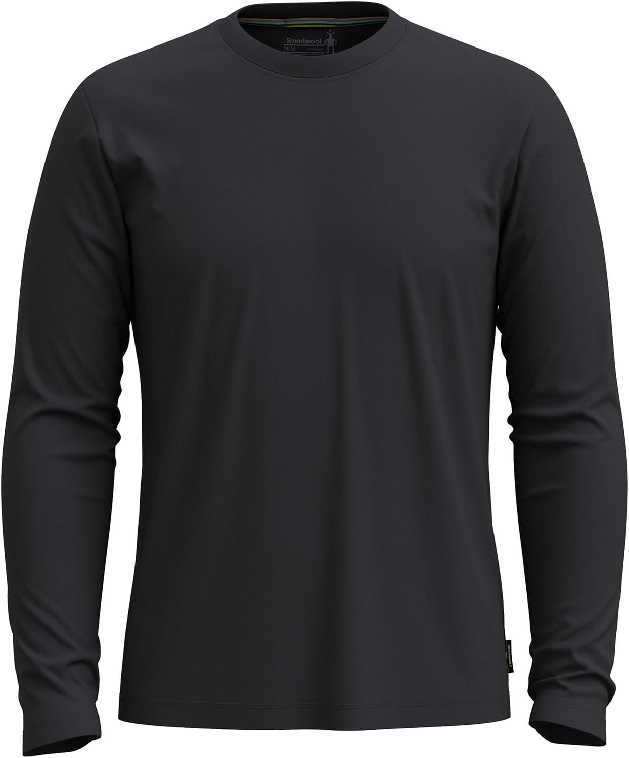 image:imageSmartWool Mens Waffle Long Sleeve HenleyAsh Heather