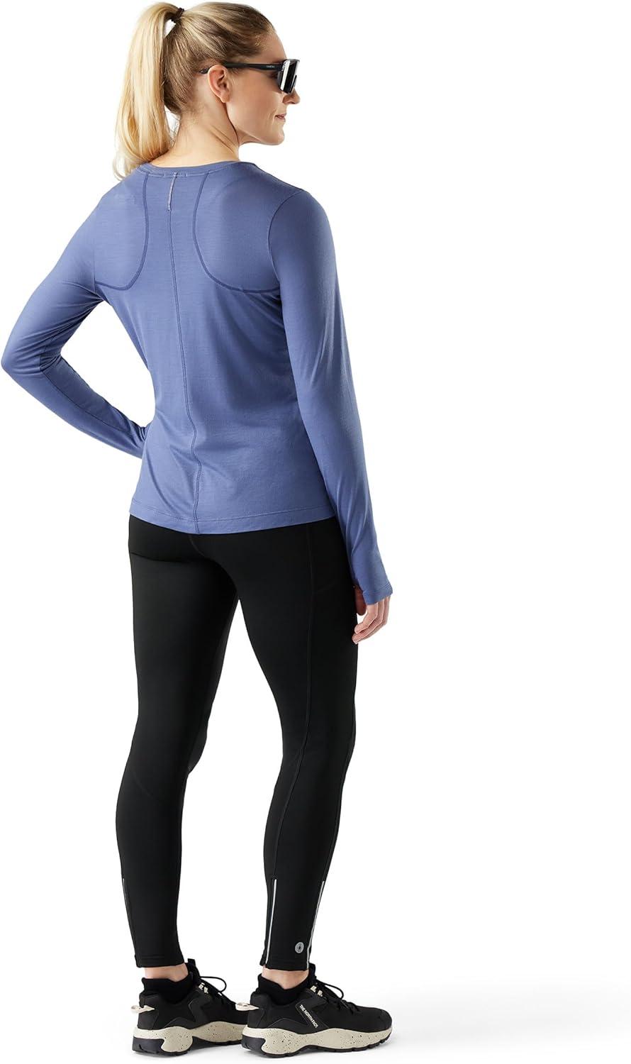 image:imageSmartWool Womens Active Long SleeveNightfall Blue