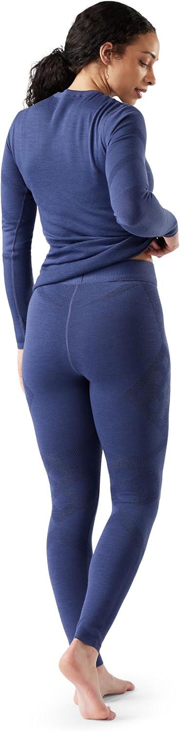image:imageSmartWool Womens Intraknit Thermal Merino Base Layer BottomsNightfall BlueDeep Navy