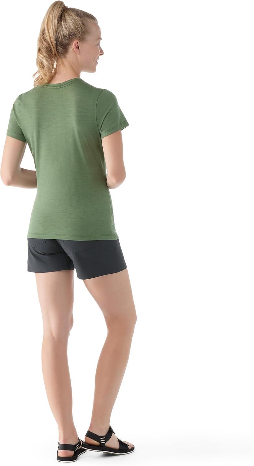 image:imageSmartWool Womens Merino Short Sleeve TeeFern Green