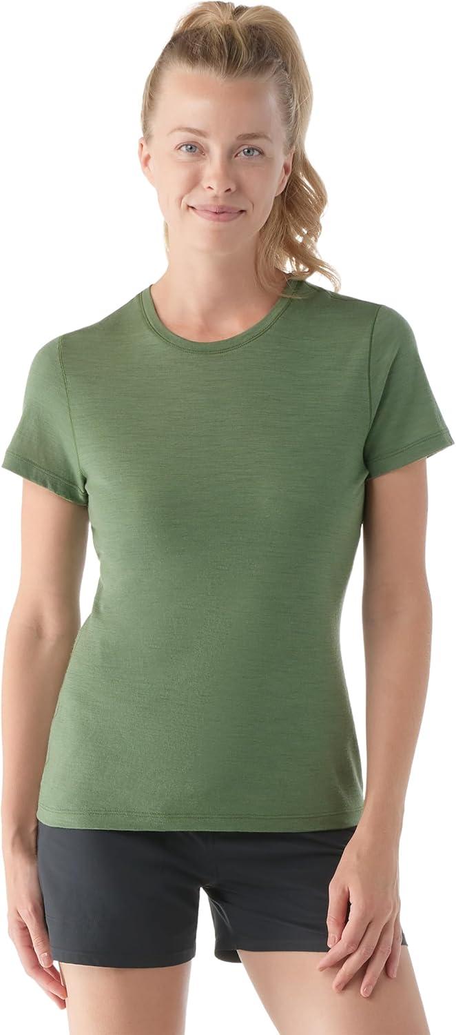 image:imageSmartWool Womens Merino Short Sleeve TeeFern Green