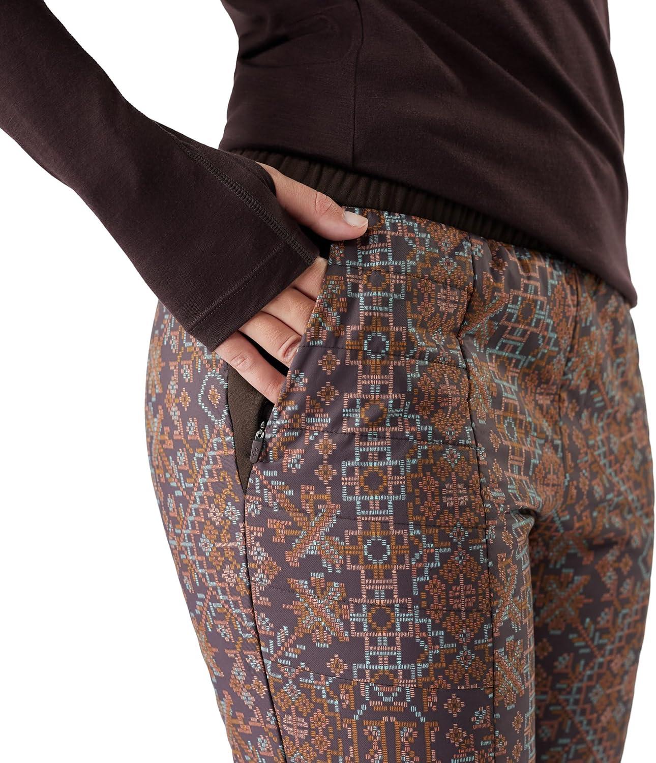 image:imageSmartWool Womens Smartloft PantsMink Nordic Fair Isle