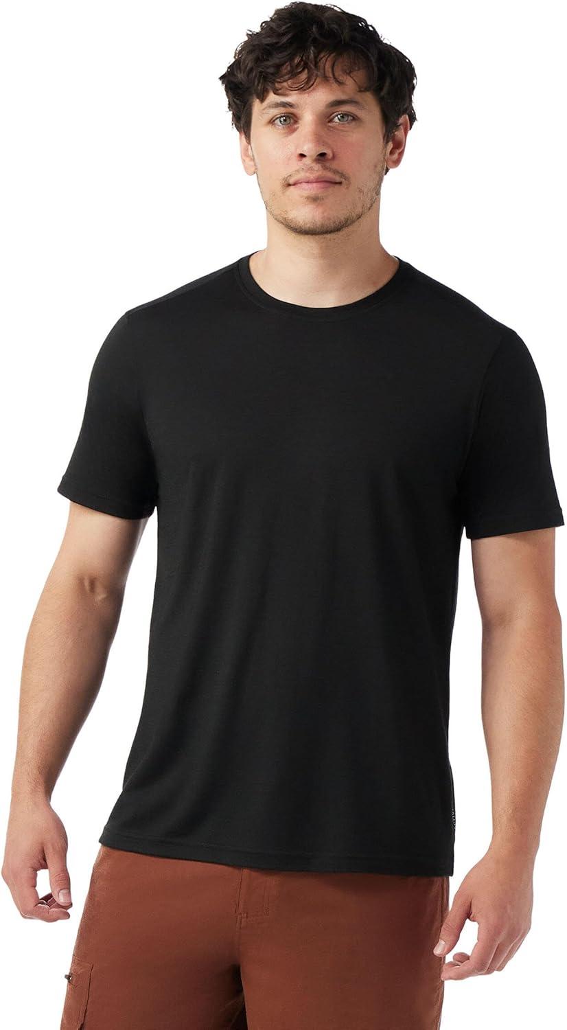 image:imageSmartwool Mens Active Short Sleeve TeeBlack