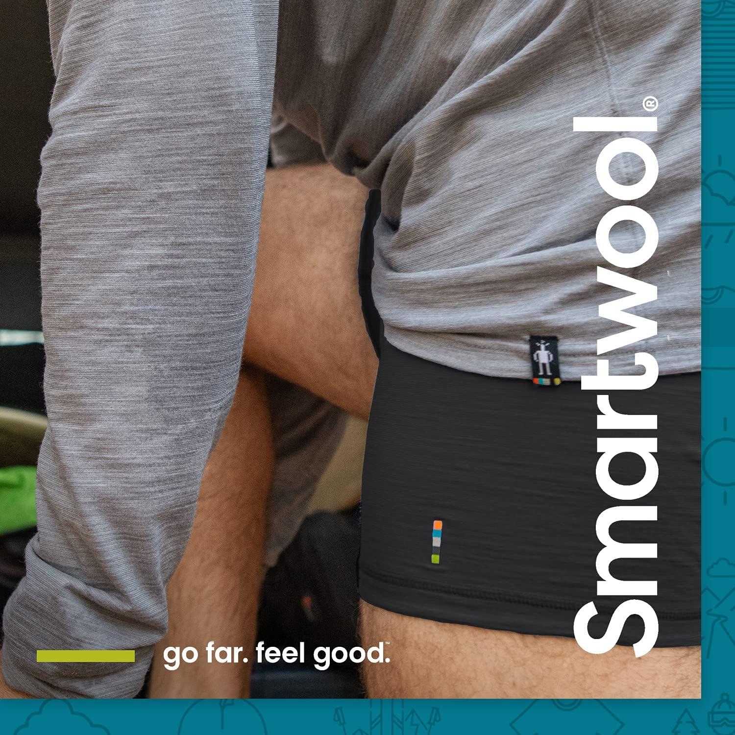 image:imageSmartwool Mens Classic Thermal Merino Base Layer 14 ZipBlack