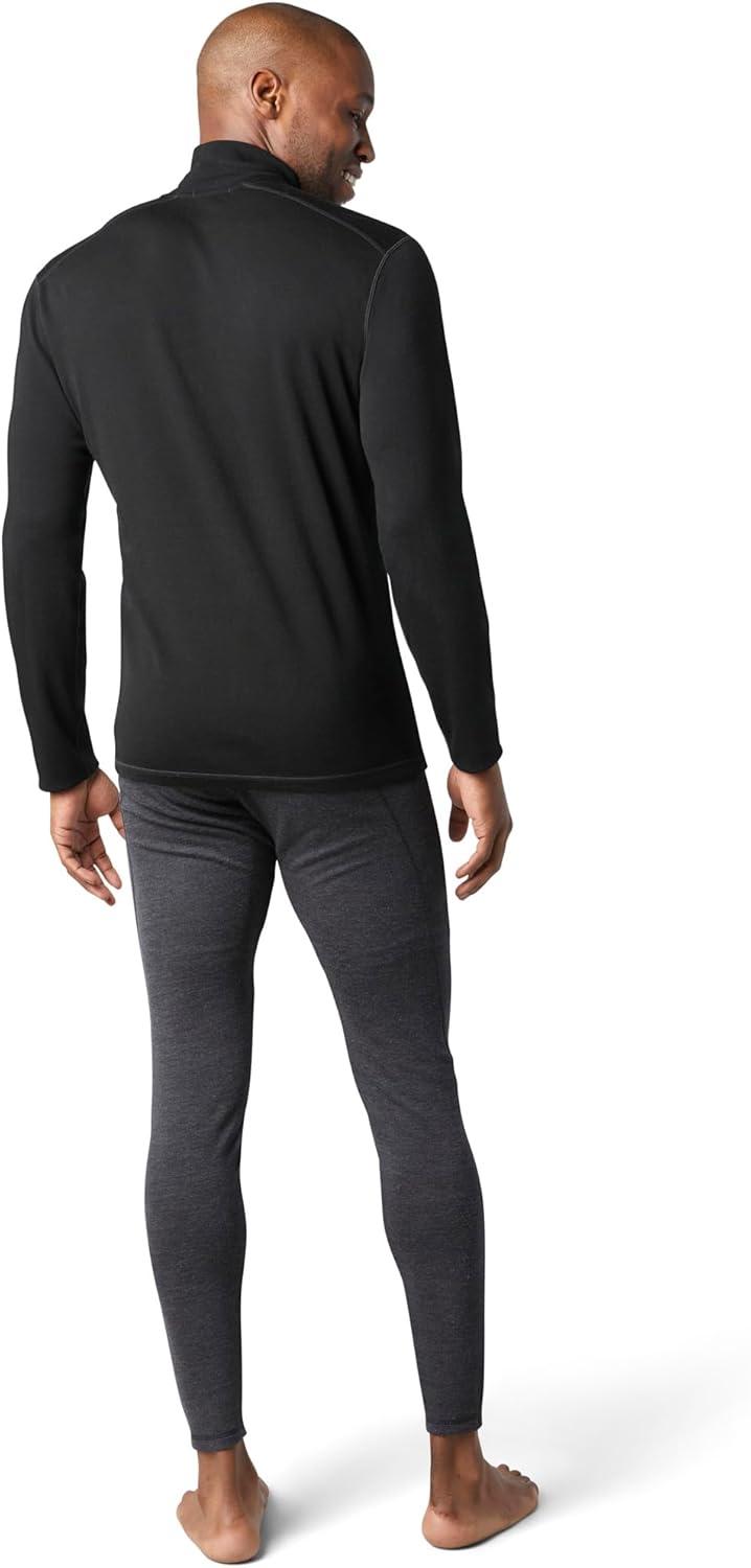 image:imageSmartwool Mens Classic Thermal Merino Base Layer 14 ZipBlack