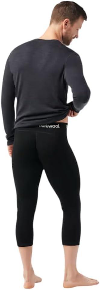 image:imageSmartwool Mens Classic Thermal Merino Base Layer 34 BottomBlack