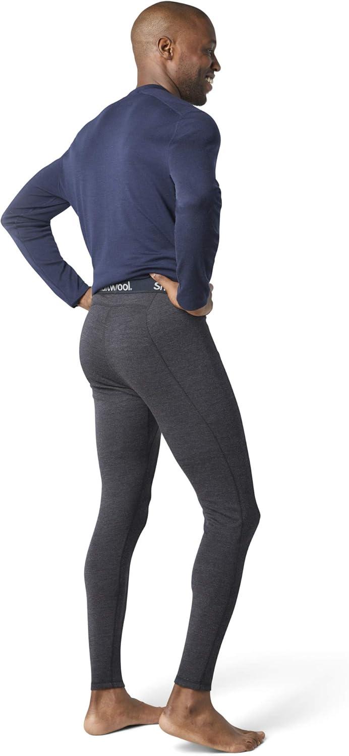 image:imageSmartwool Mens Classic Thermal Merino Base Layer BottomCharcoal Heather