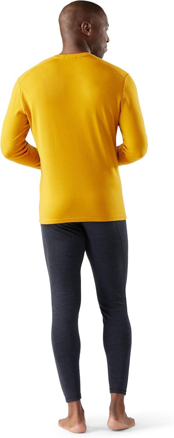 image:imageSmartwool Mens Classic Thermal Merino Wool Base Layer CrewAutumn Sun