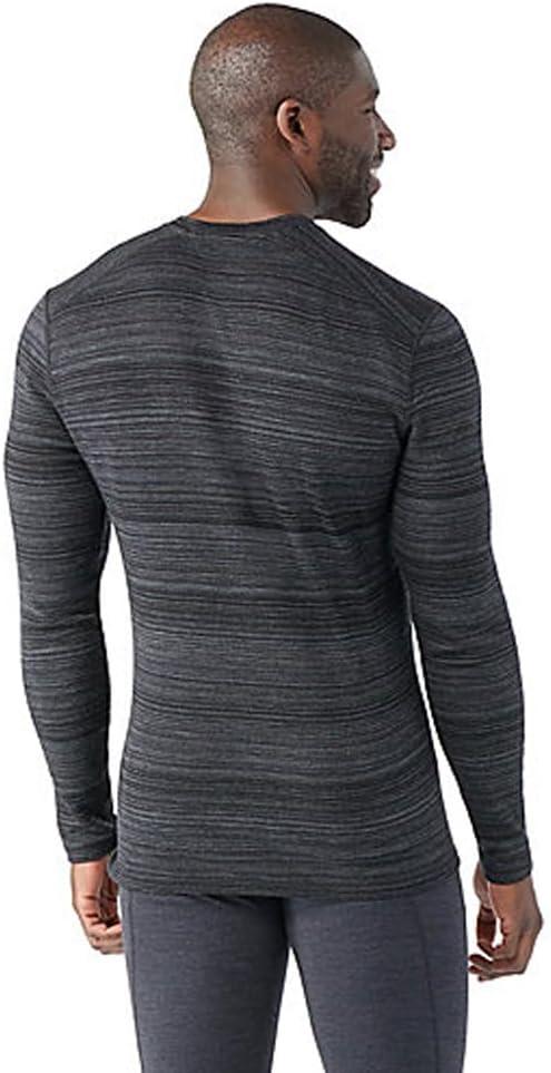 image:imageSmartwool Mens Classic Thermal Merino Wool Base Layer CrewBlack Color Shift