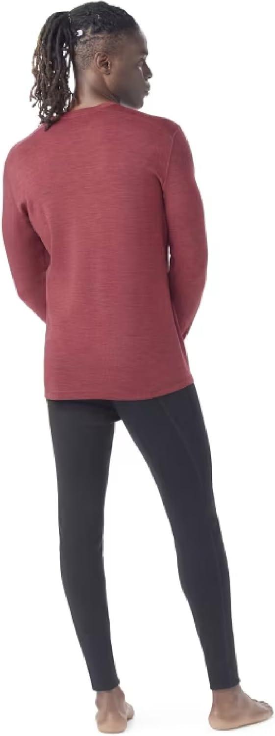 image:imageSmartwool Mens Classic Thermal Merino Wool Base Layer CrewCurrant Heather