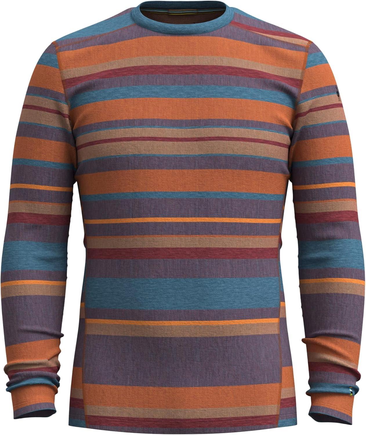 image:imageSmartwool Mens Classic Thermal Merino Wool Base Layer CrewMarmalade Heather
