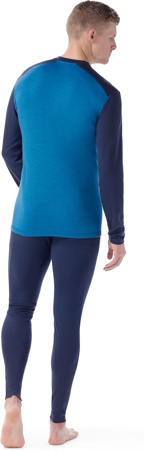 image:imageSmartwool Mens Classic Thermal Merino Wool Base Layer CrewNival BlueDeep Navy