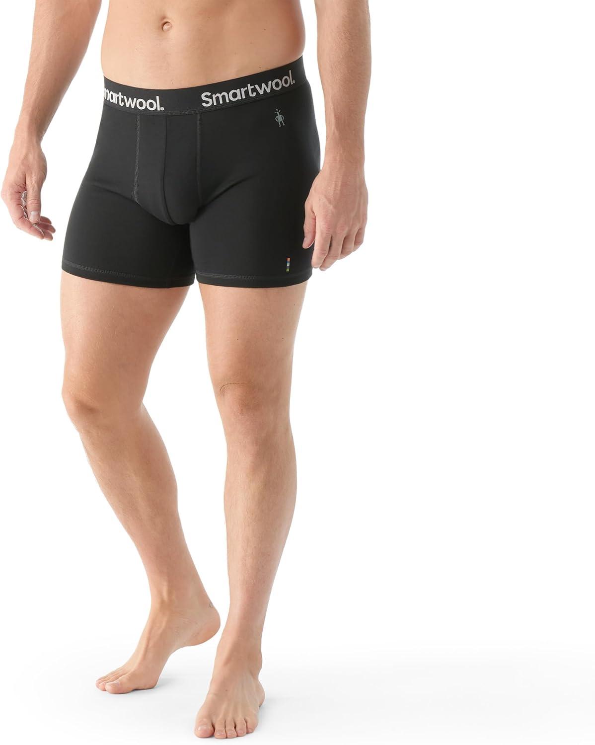 image:imageSmartwool Mens Everyday Merino Boxer Brief BoxedBlack