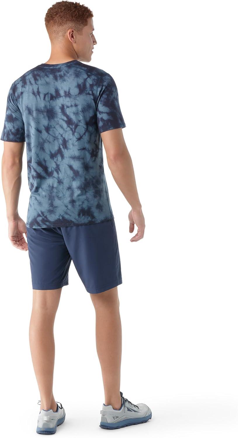 image:imageSmartwool Mens Merino Short Sleeve TeePewter Blue Wash