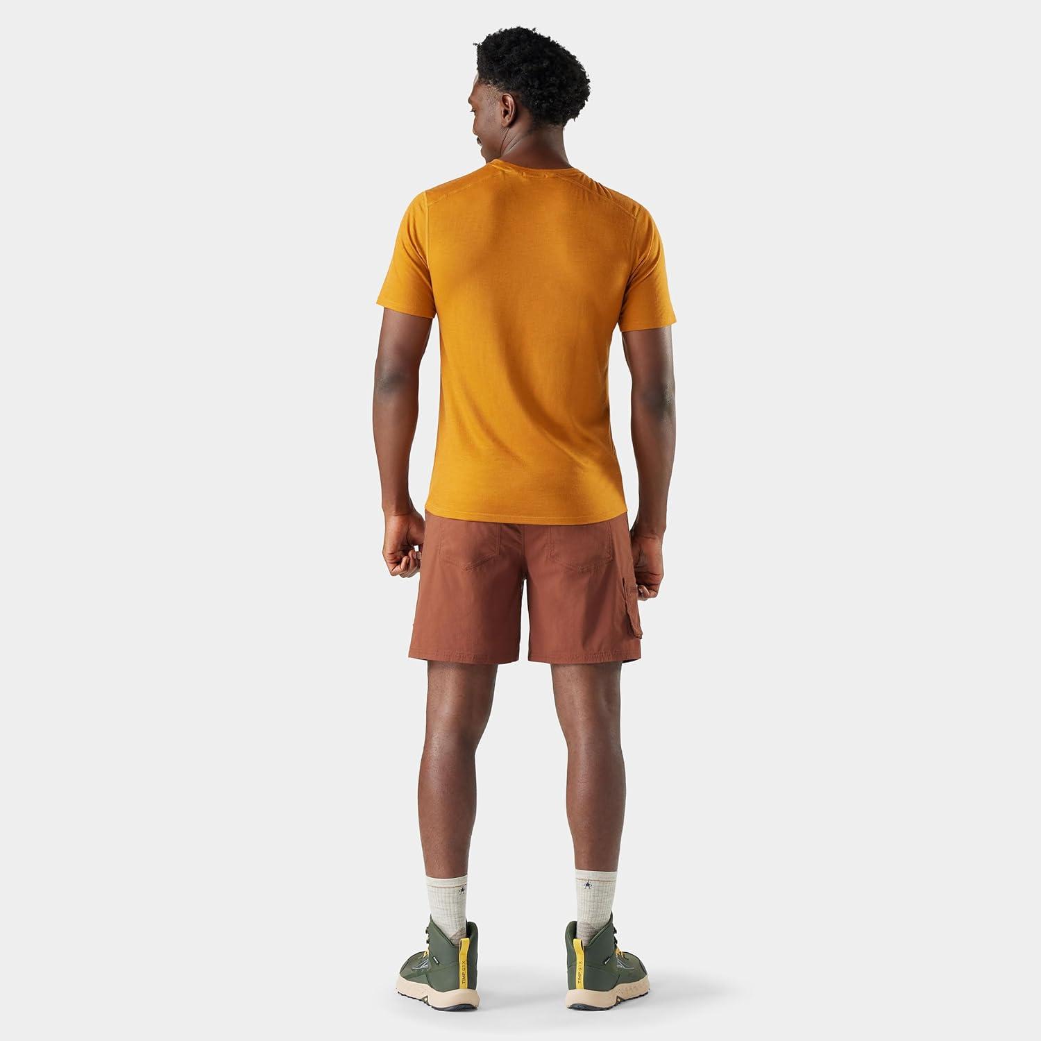 image:imageSmartwool Mens Merino Short Sleeve TeeSquash