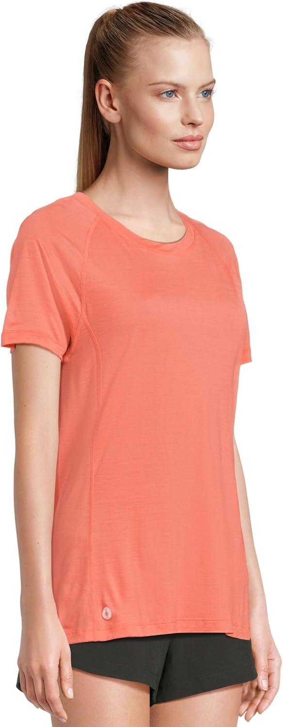 image:imageSmartwool Womens Active Ultralite Short SleeveCoral Reef