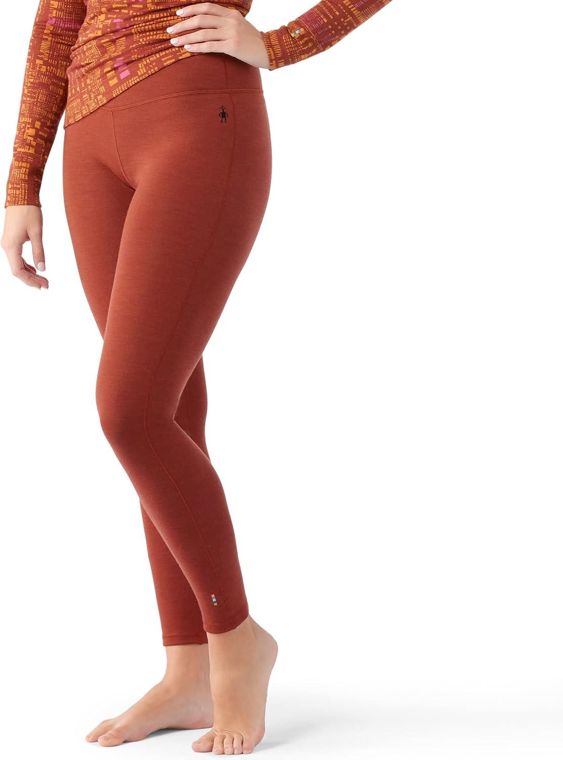 image:imageSmartwool Womens Classic Thermal Merino Base Layer BottomPecan Brown Heather