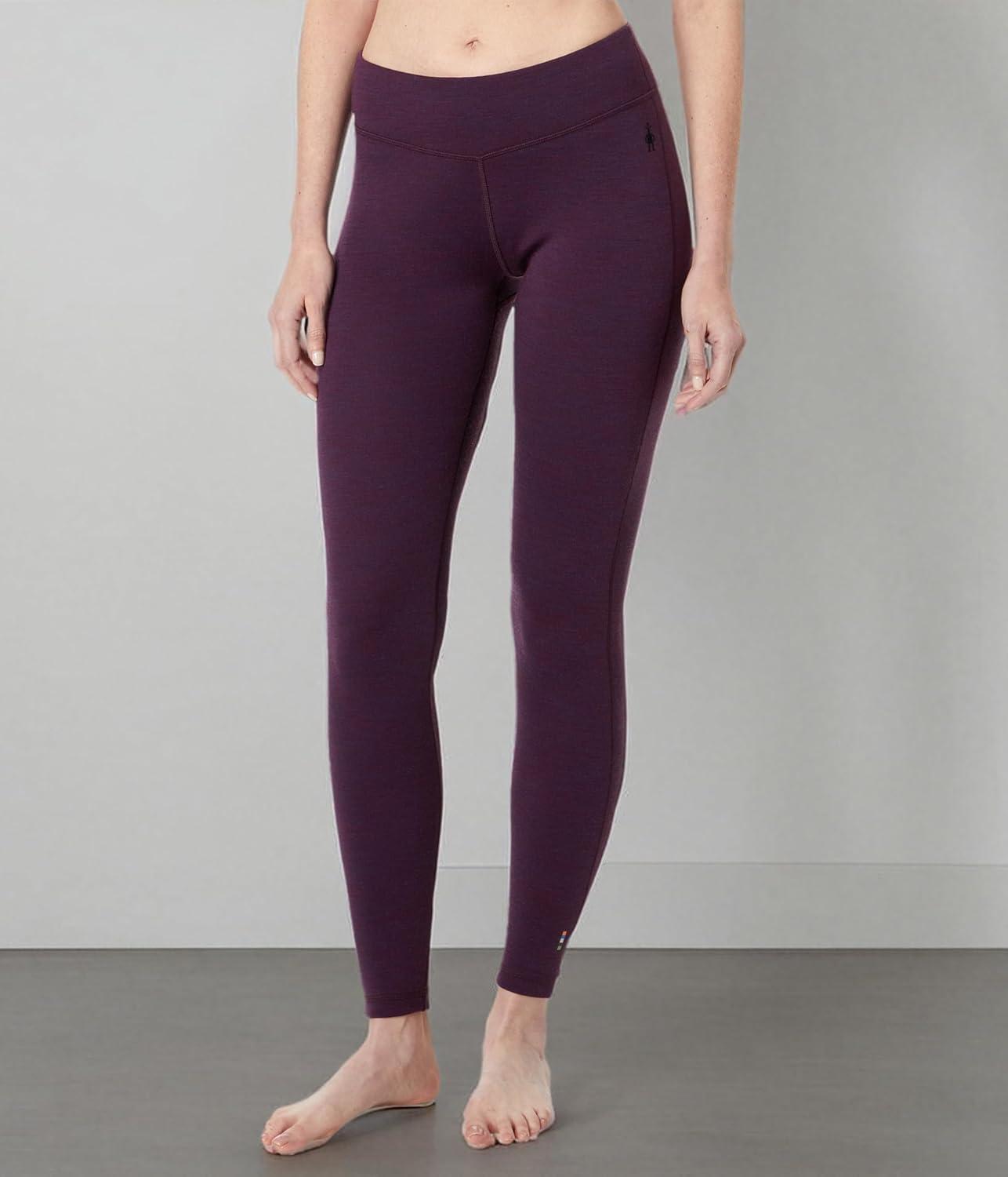 image:imageSmartwool Womens Classic Thermal Merino Base Layer BottomPurple Iris Heather