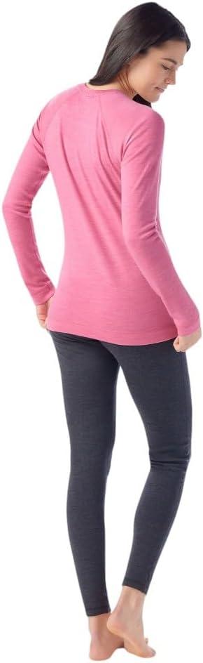 image:imageSmartwool Womens Classic Thermal Merino Base Layer CrewGarden Pink Heather