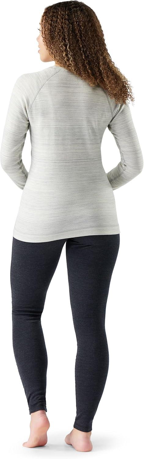 image:imageSmartwool Womens Classic Thermal Merino Base Layer CrewLight Gray Color Shift
