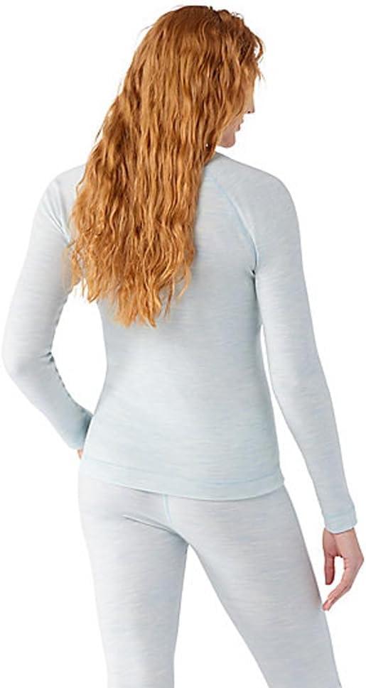 image:imageSmartwool Womens Classic Thermal Merino Base Layer CrewWinter Sky Heather