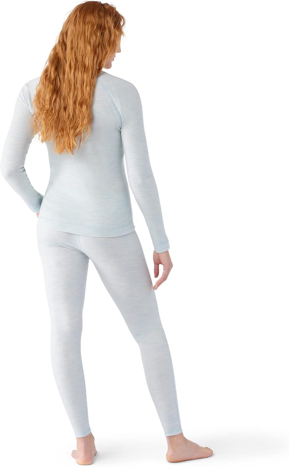 image:imageSmartwool Womens Classic Thermal Merino Base Layer CrewWinter Sky Heather