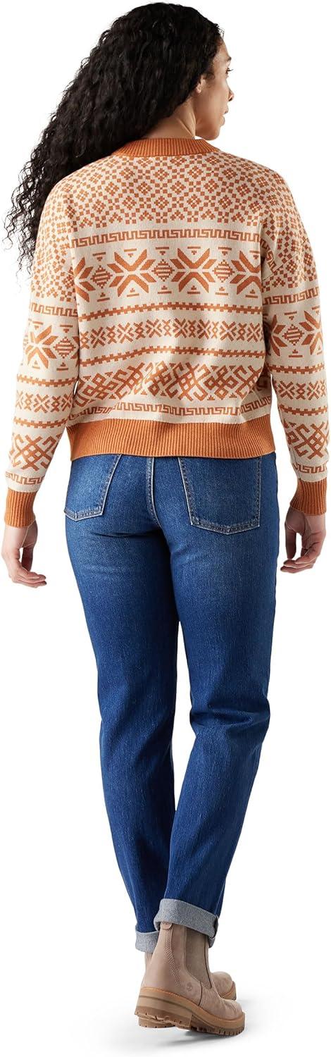 image:imageSmartwool Womens Edgewood Heritage Crew SweaterTerracotta