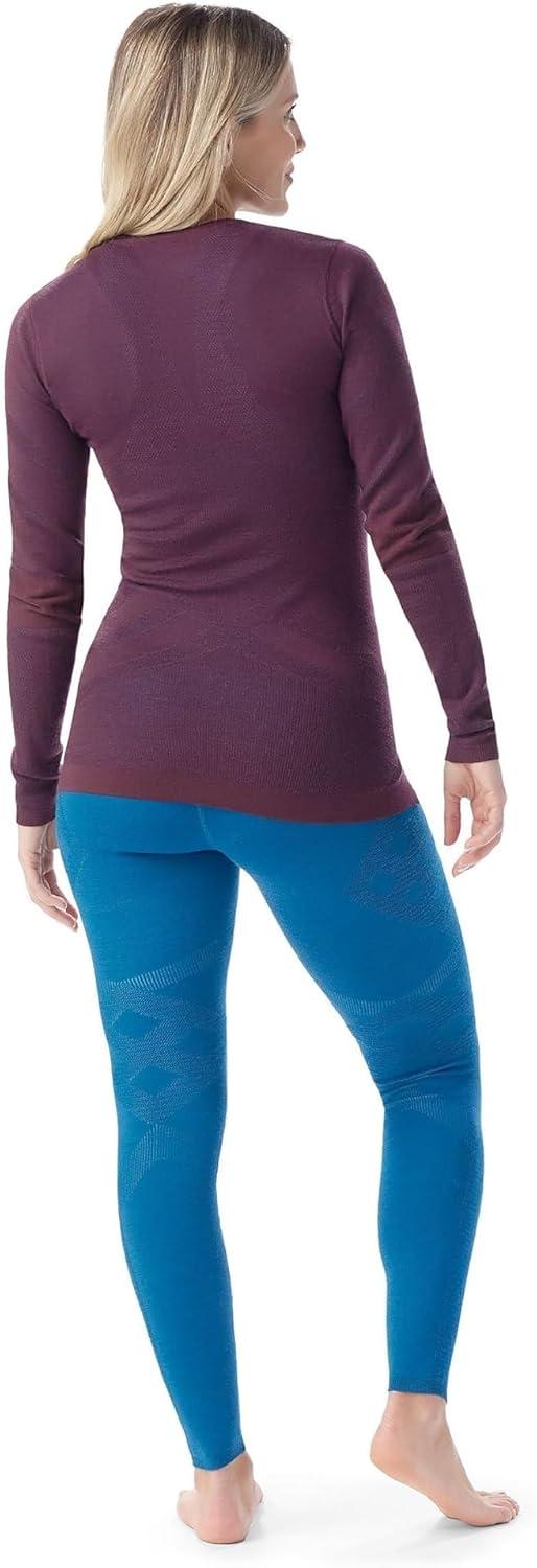 image:imageSmartwool Womens Intraknit Merino 200 CrewEggplantnival Blue
