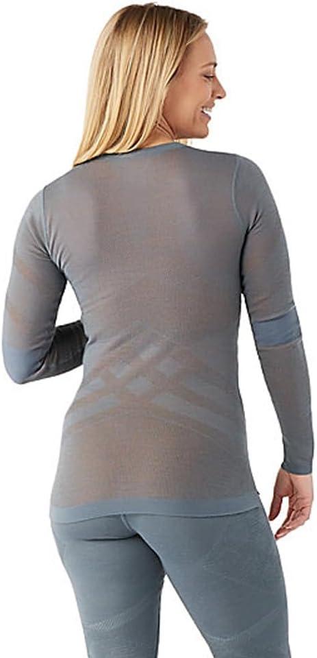 image:imageSmartwool Womens Intraknit Merino 200 CrewPewter Bluemarmalade