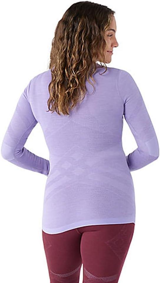 image:imageSmartwool Womens Intraknit Merino 200 CrewVioletpurple Iris