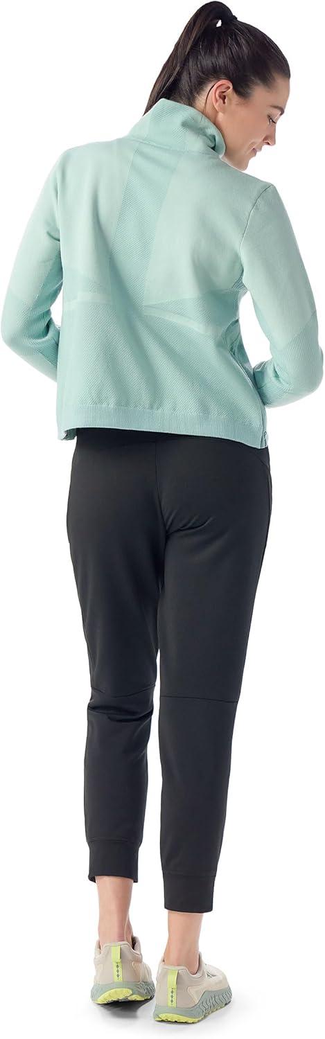 image:imageSmartwool Womens Intraknit Merino Fleece PulloverArctic Green