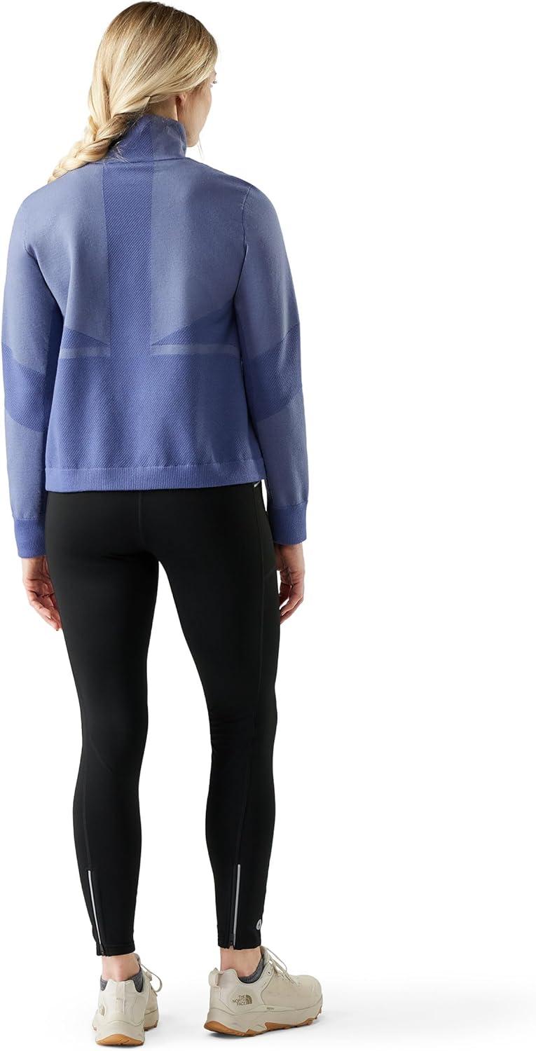 image:imageSmartwool Womens Intraknit Merino Fleece PulloverNightfall Blue