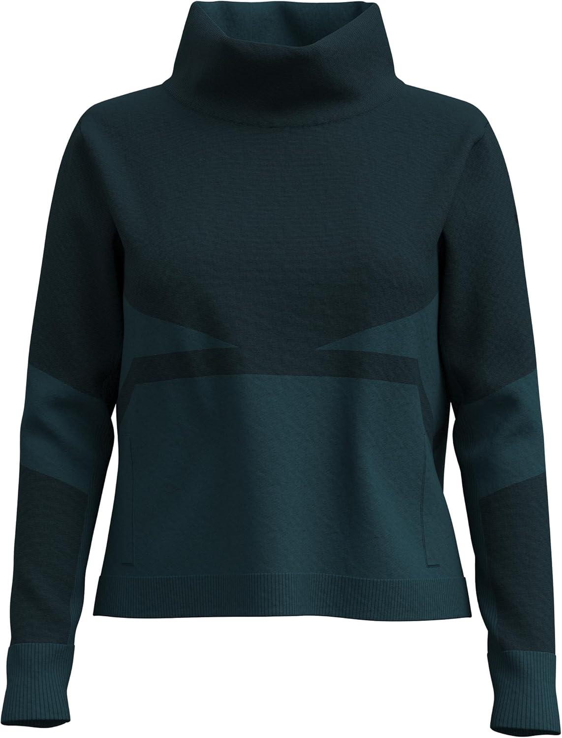 image:imageSmartwool Womens Intraknit Merino Fleece PulloverTwilight Blue