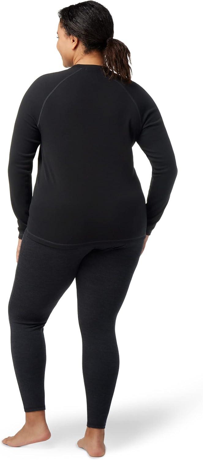 image:imageSmartwool Womens Plus Size Classic Thermal Merino Base Layer CrewBlack