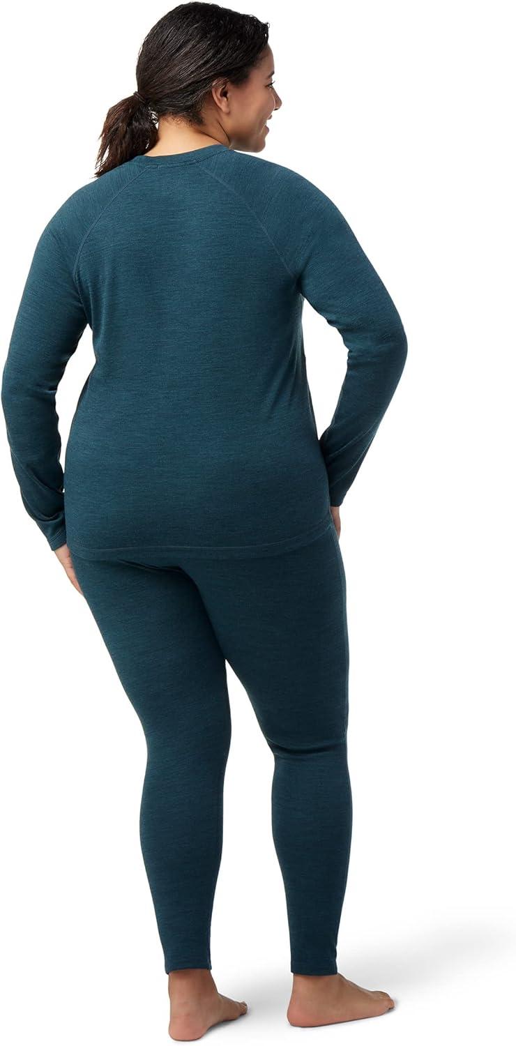 image:imageSmartwool Womens Plus Size Classic Thermal Merino Base Layer CrewTwilight Blue Heather