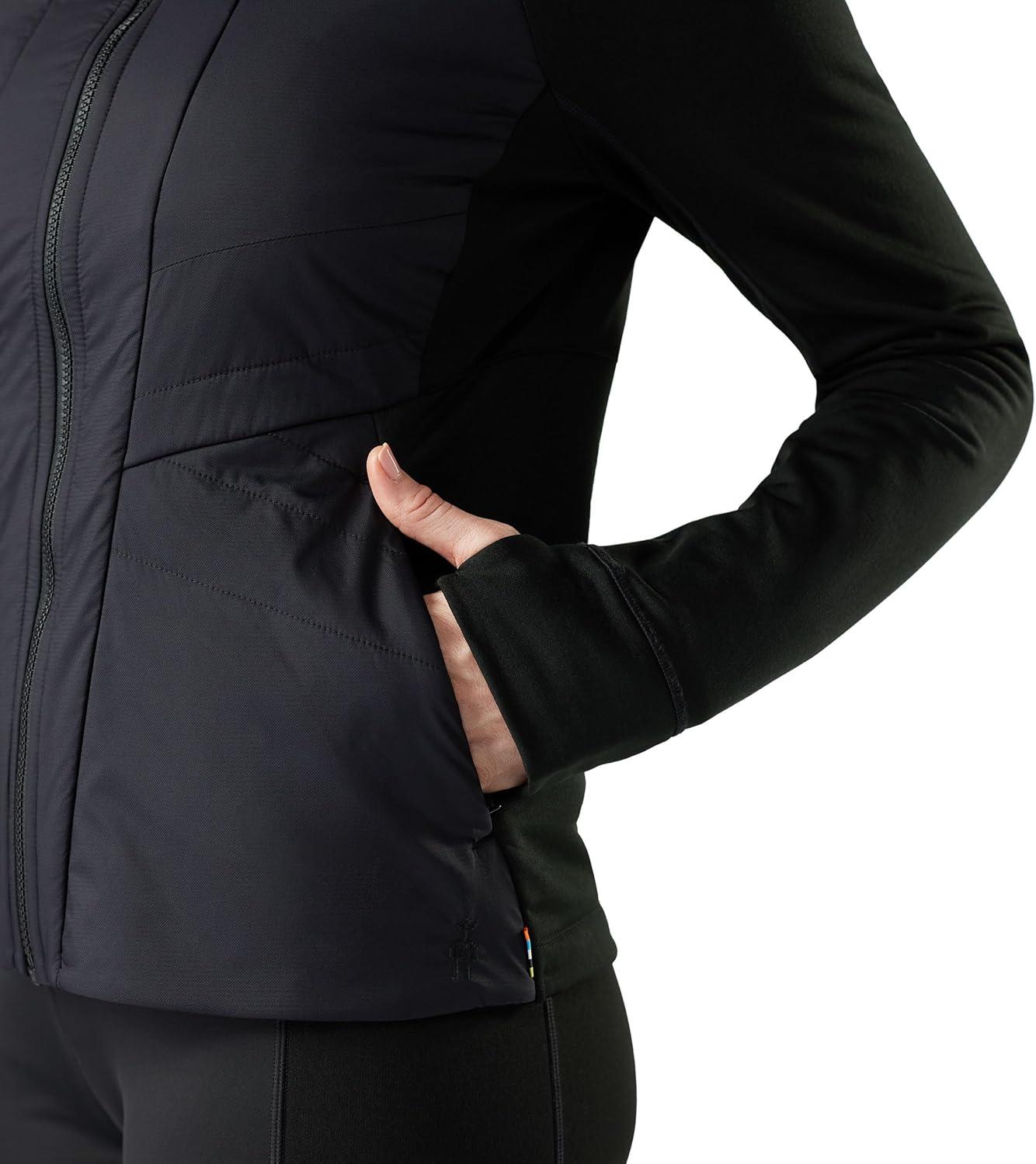 image:imageSmartwool Womens Smartloft Hybrid JacketBlack