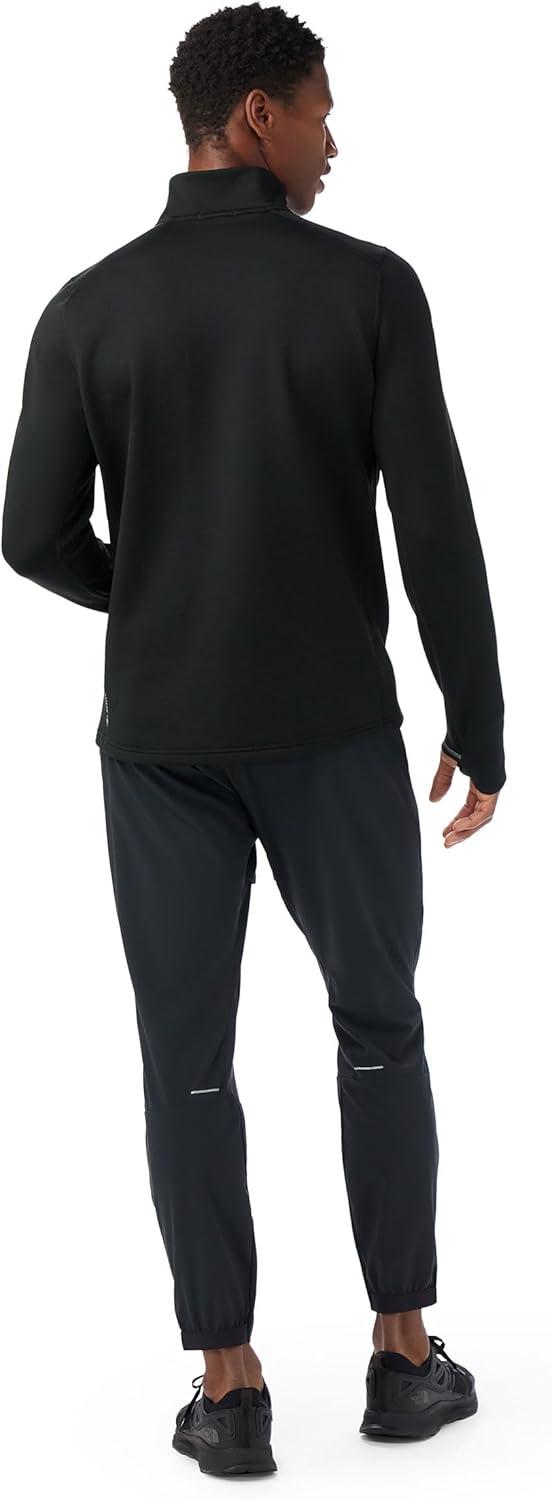 image:imageSmartwool mens Active Fleece Wind 12 ZipBlack