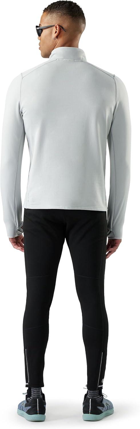 image:imageSmartwool mens Active Fleece Wind 12 ZipStorm Gray
