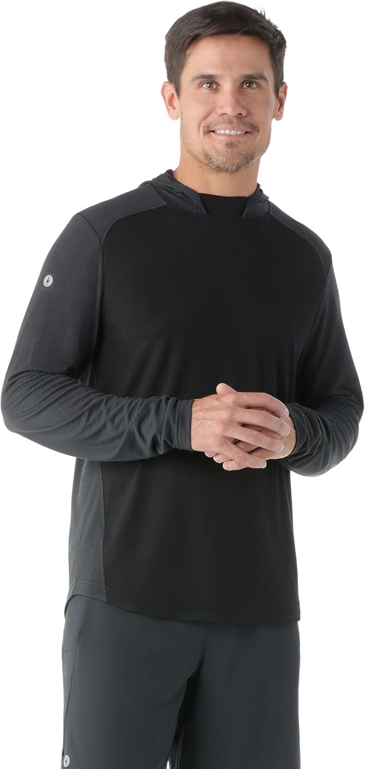 image:imageSmartwool mens Active Mesh HoodieBlack