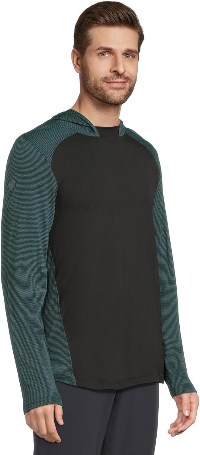 image:imageSmartwool mens Active Mesh HoodieEvergreenblack