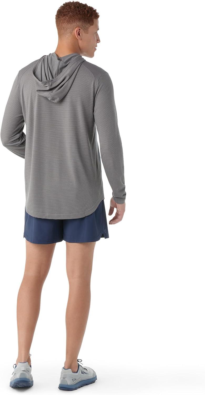 image:imageSmartwool mens Active Mesh HoodieLight Gray Heather