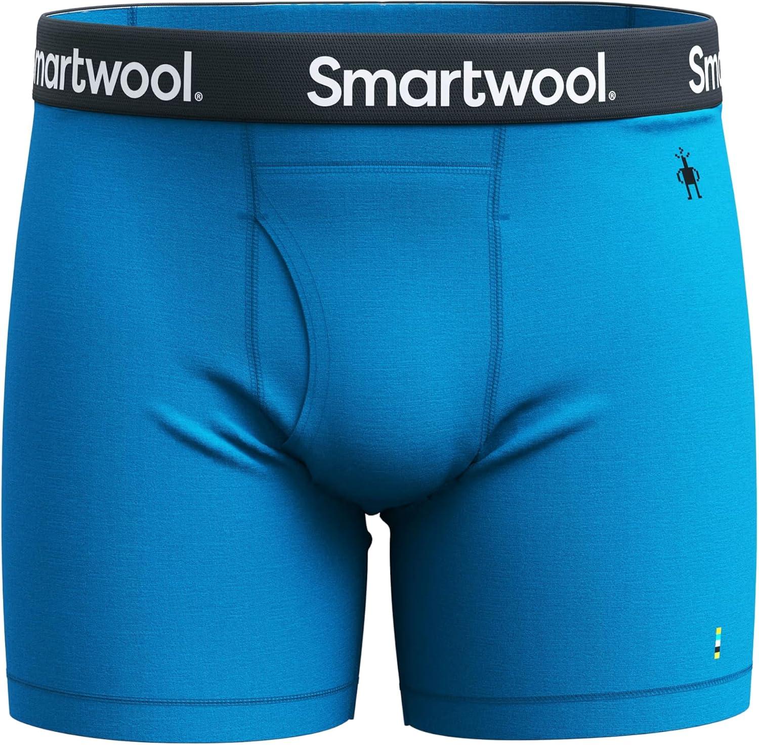 image:imageSmartwool mens Merino Boxer Brief BoxedNival Blue